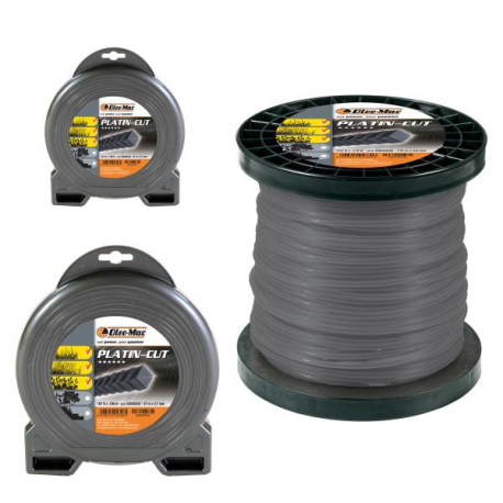FILO DECESPUGLIATORE D.4     MT.   25  PLATIN-CUT GRIGIO