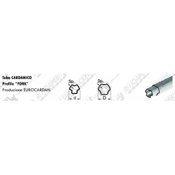 TUBO EUROCARDAN ''YORK'' 6 EST. 61 X 3,25